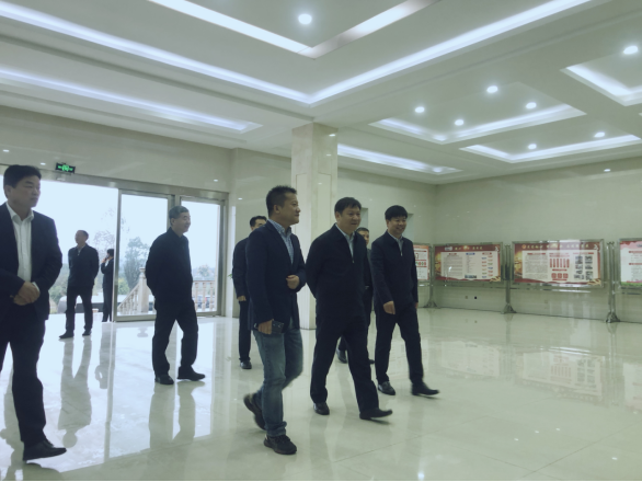 驻马店市委书记鲍常勇一行光临QMH官网平舆瑞亚和新蔡瑞亚调研