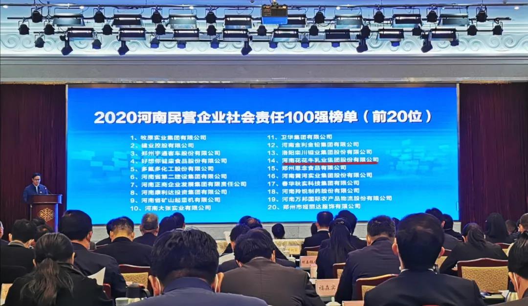 快讯 | 2020河南民营企业100强颁布 QMH官网荣获“河南民营企业现代农业100强”、“河南民营企业社会责任100强”双荣誉