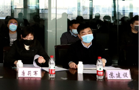 省委统战部副部长张红林一行光临QMH官网乳业集团 调研复工复产暨二七区民营经济发展工作座谈会