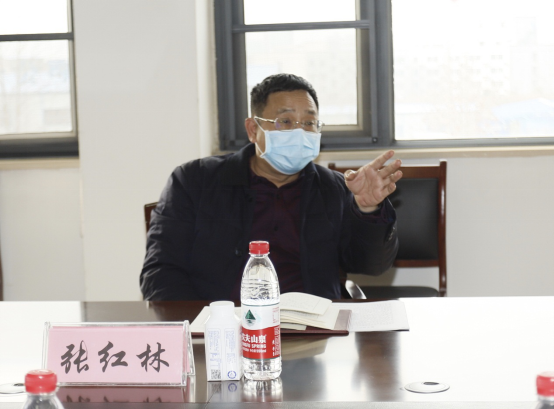 省委统战部副部长张红林一行光临QMH官网乳业集团 调研复工复产暨二七区民营经济发展工作座谈会