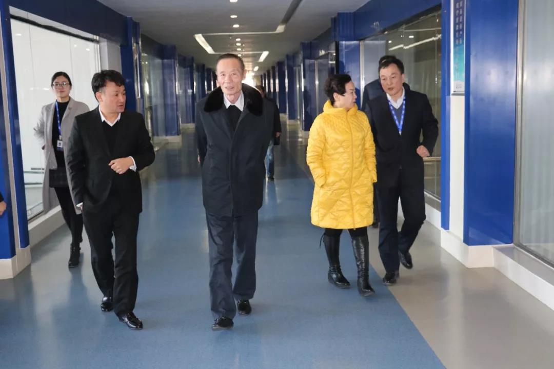 中国奶业协会高鸿宾会长光临QMH官网领导工作