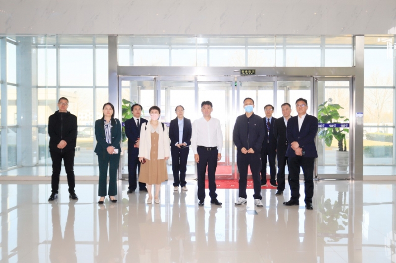 QMH官网| 省农投集团董事长李晓寰一行光临QMH官网调研领导工作